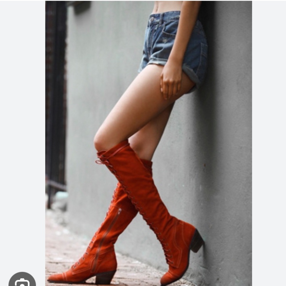 ISO Free People Jeffrey Campbell Joe Lace-up Boots sz 9
